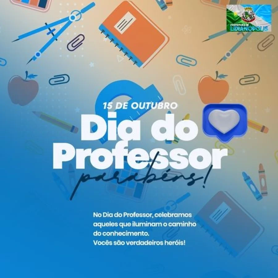 15 DE OUTUBRO - DIA DO PROFESSOR