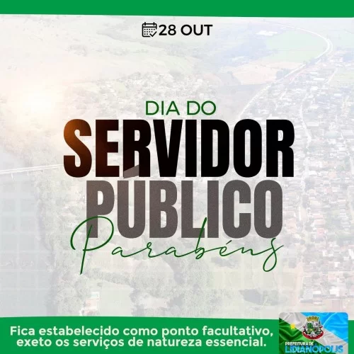 28 de outubro dia do Servidor Público