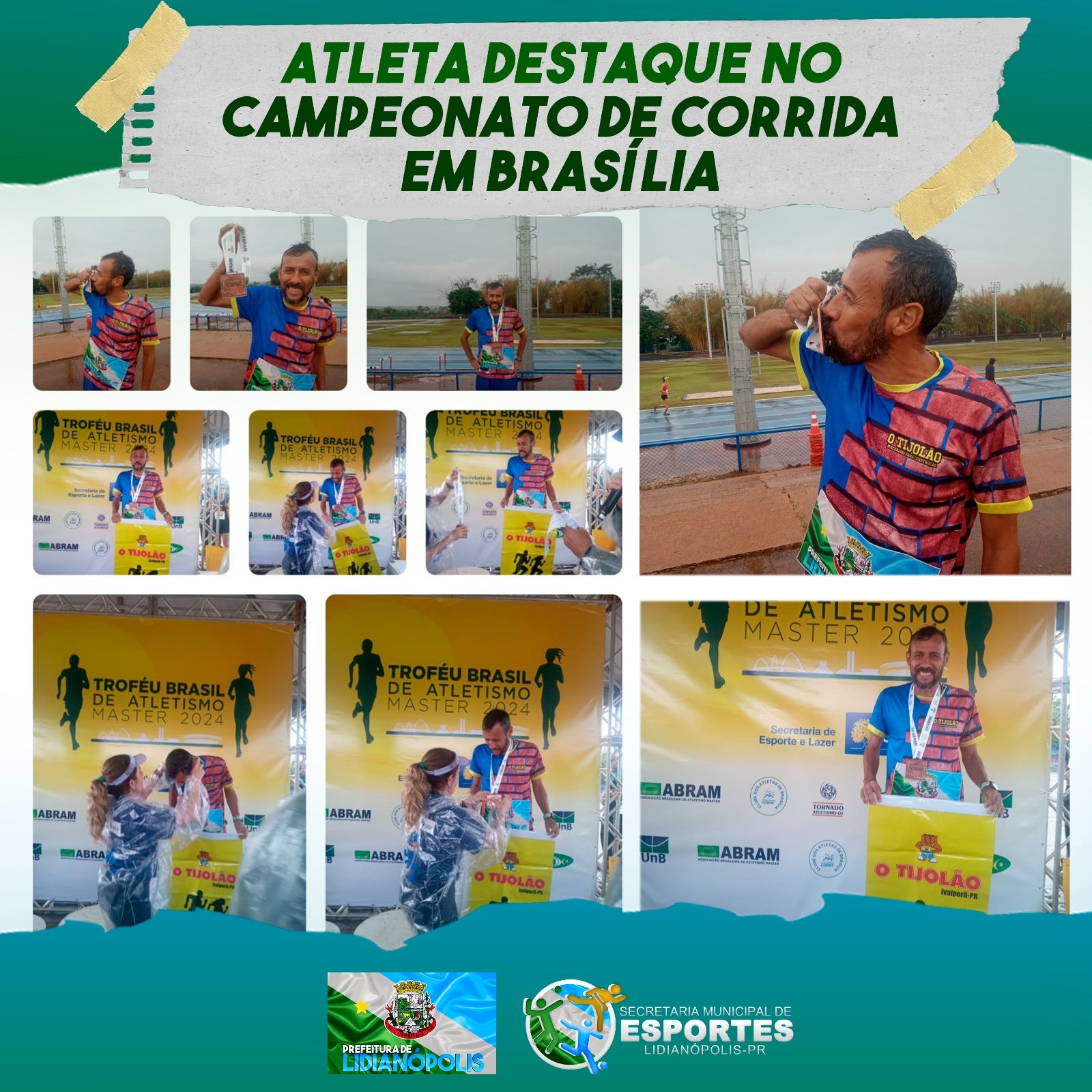 ATLETA DE LIDIANÓPOLIS É DESTAQUE EM CAMPEONATO EM BRASÍLIA 