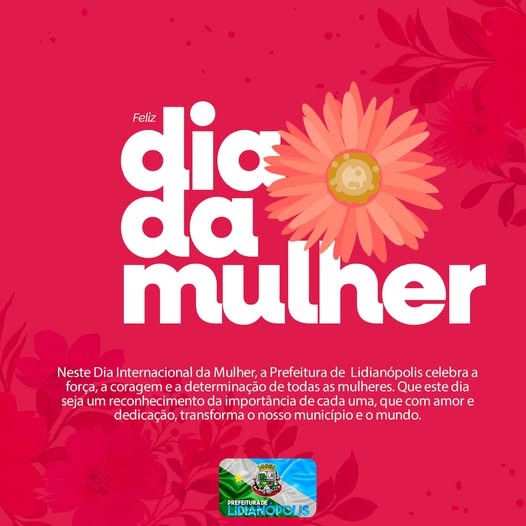 Feliz dia da Mulher ❤️